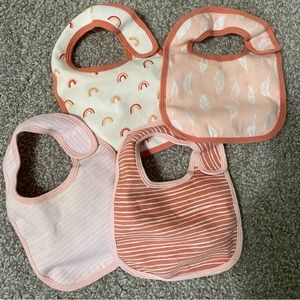 Baby bibs, set of 4